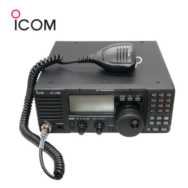 ICOM IC-718 HF All Band Base Communication Radio Ham Radio Transceiver