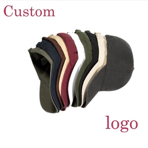 Casquette de baseball en coton et polyester mélangés avec logo brodé pour hommes, 6 pièces, taille libre, OEM - Product Image 5