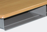 Meubles de salle de classe chaise de bureau d'école à double siège en bois pour étudiants ensemble de table et de chaises d'étude pour enfants de Style Simple