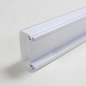 Bán Hot rõ ràng Polycarbonate LED Đèn bìa nhựa trong suốt ánh sáng khuếch tán ống cho LED Strip chiếu sáng tùy chỉnh Frosted Bìa - Product Image 1