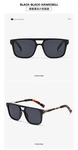 <span class=keywords><strong>Gafas</strong></span> <span class=keywords><strong>de</strong></span> <span class=keywords><strong>Sol</strong></span> Cuadradas Retro <span class=keywords><strong>de</strong></span> Moda para Mujer y <span class=keywords><strong>Hombre</strong></span>, <span class=keywords><strong>Gafas</strong></span> <span class=keywords><strong>de</strong></span> <span class=keywords><strong>Sol</strong></span> Simples con Doble Puente, Estilo Personalizado, Gran Venta - Product Image 6