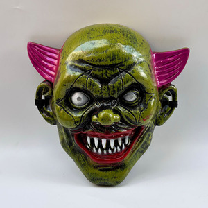 Horrible campana Joker máscara Halloween miedo payaso tocado cara demoníaca Cosplay aterrador fiesta Prop aterrador disfraz - Product Image 2