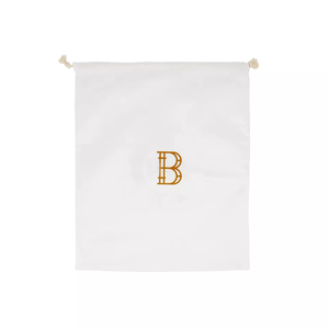 Eco-Friendly Biodegradable Drawstring <b>Bag</b> Custom Logo Silk Screen Printed <b>Medium</b> Size <b>Gift</b> Shoes Handbag Storage Double Shopping - Product Image 5