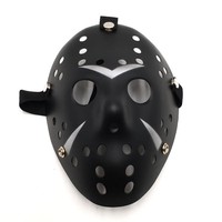 Masque de Jason pour Halloween, masque amusant en plastique pour homme, accessoires de performance pour cosplay, masques de fête