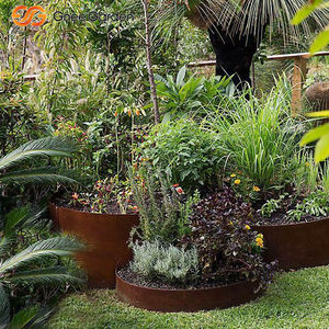 Bordure de jardin en acier Corten personnalisable de différentes tailles disponibles - Product Image 2