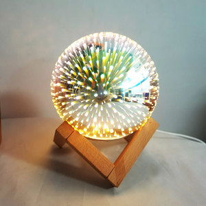 Nhà Máy Bán buôn mặt trăng pháo hoa bóng Lang Thang hành tinh Valentine của ngày bạn gái Quà Tặng bầu không khí trang trí 3D đêm đèn - Product Image 4