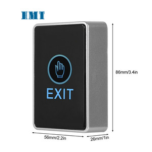 12V Plastic Touch Screen Door Release Push <strong>Exit</strong> <strong>Button</strong> for <strong>Access</strong> <strong>Control</strong> System - Product Image 2