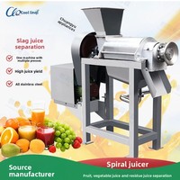 KEWEI Industriële Schroefpers voor Fruit en Groenten, 4kW vermogen, 300KG gewicht, gemaakt in Jiangsu