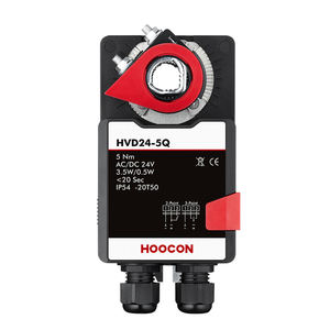 HOOCON HVD230S-5Q Vente directe usine Actionneur de registre HVAC 5 Nm 24 V avec interrupteur 2-SPDT Certifié CE à fonctionnement rapide - Product Image 5