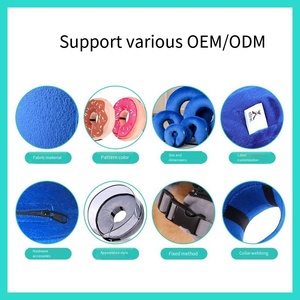 Collarín Inflable de Tela Suave para Mascotas, con Cintas, Ecológico, para Calmar Perros y Gatos, Venta al Por Mayor - Product Image 4