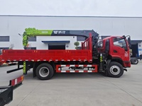 Nouvelle grue sur camion Delong G500 Yuchai 240HP, essieu sans entretien, composants Zoomlion, flèche longue et étendue, stabilisateurs larges et robustes