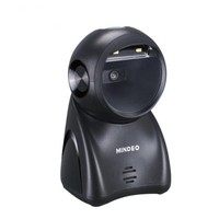 Escáner de Código de Barras con Cable USB Mindeo MP725, Lector de Códigos QR 1D/2D PDF, Clasificación IP54, Sensor CMOS de Escritorio Negro, 1 Año de Garantía, en Stock
