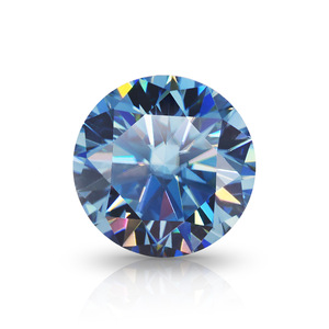 Cardime Loose Moissanite Royal Blue Mixed Shapes Synthetic Gemstone For Jewelry Making 0.5ct Or More - Product Image 4
