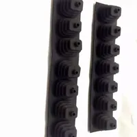 Manchon de protection en caoutchouc anti-poussière à 7 sections pour bras de pompe à béton HBC, nouvelle poignée de commande à joystick étanche pour machine de pulvérisation humide