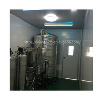 Ligne de production d'eau en bouteille conteneurisée personnalisée, machine de remplissage d'eau minérale pure en PET, usine