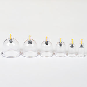 Cangkir pijat silikon hisap vakum transparan medis Tiongkok cangkir bekam - Product Image 5