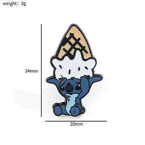 Broche <span class=keywords><strong>de</strong></span> bebida <span class=keywords><strong>de</strong></span> dibujos animados, alfileres <span class=keywords><strong>de</strong></span> esmalte <span class=keywords><strong>de</strong></span> té <span class=keywords><strong>de</strong></span> burbujas para sombrero, ropa, mochilas, insignia divertida <span class=keywords><strong>de</strong></span> <span class=keywords><strong>LILO</strong></span> <span class=keywords><strong>y</strong></span> puntada - Product Image 4