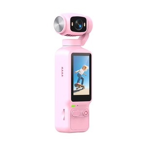 Caméra d'action de poche 4K 180. Objectif Flip Lens Portable pour Vlogging : Fonctions Photo/Vidéo 4K Ultra HD 100w True Pix - Product Image 1
