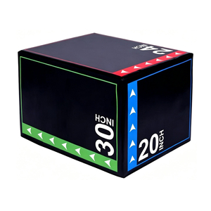EIGOFH España En Stock Caja de Salto Pliométrica 3 en 1 con Cubierta de PVC y Relleno de Algodón Perlado para Entrenamiento en Casa, Gimnasio y Crossfit - Product Image 1