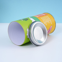 Boîtes cylindriques rigides en papier biodégradable et écologiques, imprimées sur mesure, pour crème pour le visage, huile essentielle, teinture pour cheveux, ensemble de serviettes, cadeau