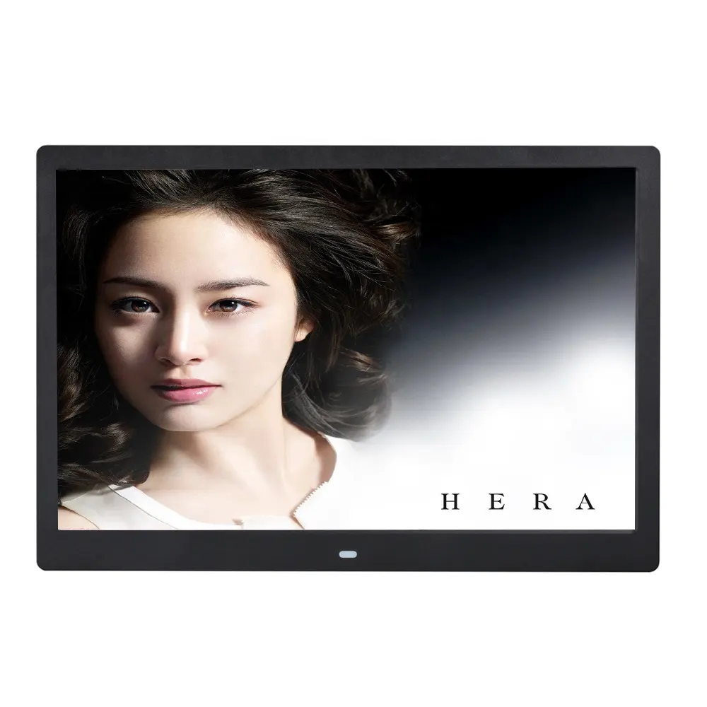 Digital Picture Frame 15 Inch 1280 x 800 High Resolution Photo/Video Player/Advertising Player with Remote Control