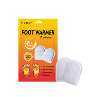 HODAF Coussin chauffant pour les pieds en forme de U, autocollant chauffant jetable, patch chauffant portable longue durée pour l'hiver, usage domestique et extérieur