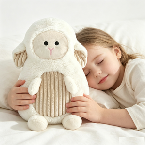 Peluche personnalisée réutilisable, douce pour la peau, <span class=keywords><strong>de</strong></span> forme et <span class=keywords><strong>de</strong></span> couleur sur mesure, pour enfants et adultes, compagnon <span class=keywords><strong>de</strong></span> sommeil, pour <span class=keywords><strong>les</strong></span> fêtes et le bien-être quotidien - Product Image 1