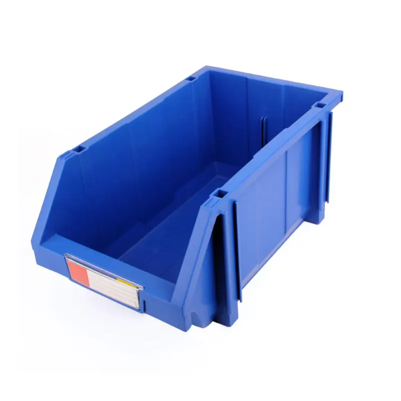 Warehouse and Garage Industrial Plastic Shelf Spare Parts Storage Boxes Bins