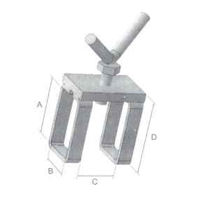 40-1-020 Griffes de remplacement pour BUWO Rotary Painting Stand Art Supplies Accessoires - Product Image 2