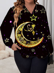 Blus Wanita Desain Polos Kasual Motif Bunga Putih, Penjualan Langsung Pabrik - Product Image 5