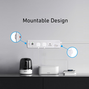 Nhà máy 1.8m dây mở rộng 125V USB ổ cắm 5-lỗ USA Điện mở rộng board USB ổ cắm điện 15A Dải điện bảo vệ tăng - Product Image 3