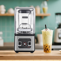 Yüksek hızlı çok fonksiyonlu ticari ağır meyve suyu mikseri Smoothie makinesi Blender elektrikli mikser