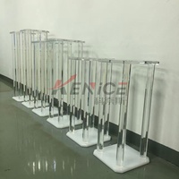 Support de gâteau de mariage en acrylique, forme de tour, présentoir de bureau, étagères en PMMA, approvisionnement direct d'usine