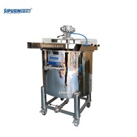 Sipuxin Nouveau réservoir de mélange en acier inoxydable mobile à haut cisaillement pour équipement de production cosmétique semi-automatique