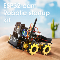 Kit Robot Mobil KUONGSHUN Langsung dari Pabrik, ESP32 CAM dengan Tutorial, Proyek Pemrograman DIY untuk Sekolah, Robot Edukasi Mini untuk Arduino