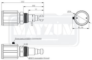 Intelligente Online-Konzentration messgeräte für flüssige <span class=keywords><strong>Baume</strong></span>-Grad dichtet ester zur Erkennung von Flüssigkeits konzentrationen für Elektrolyte - Product Image 4