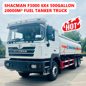 Nuevo Camión <span class=keywords><strong>Cisterna</strong></span> <span class=keywords><strong>de</strong></span> Combustible SHACMAN F3000 6X4 Diésel, Tanque <span class=keywords><strong>de</strong></span> 20,000 Litros, Almacenamiento <span class=keywords><strong>de</strong></span> Combustible <span class=keywords><strong>de</strong></span> 500 <span class=keywords><strong>Galones</strong></span>, 15-20T GVW - Product Image 1