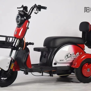 รถสามล้อไฟฟ้าขายส่งสำหรับสองคน มินิไตรซีคลี จักรยานไฟฟ้า 3 ล้อ - Product Image 5