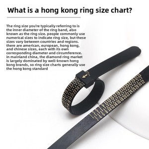 Strumento di misurazione XD Ring, righello per misurare le dita, strumento per misurare la misura del anello, anello per misurare la misura, uno strumento magico per misurare - Product Image 4
