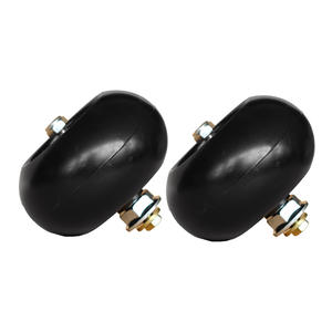 Kit de roues pour tondeuse à gazon, 4002 A14002-2, noir, paquet de 2, pour accessoires de tondeuse à gazon - Product Image 3