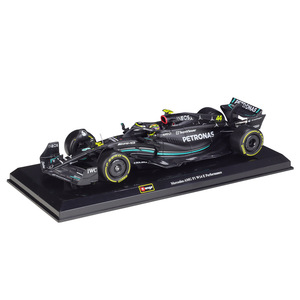 <span class=keywords><strong>Burago</strong></span> 1:24 Mercedess Benz 2023 W14E Licence Produit #44 Lewis Hamilton (Avec Casque) Modèle de voiture en alliage REDBULL <span class=keywords><strong>F1</strong></span> Modèle de voiture - Product Image 1