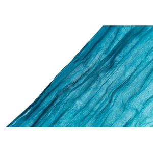 Camino de Mesa de Gasa de Poliéster Personalizado para Boda, Color Azul Polvoriento, para Recepción de Bodas - Product Image 2