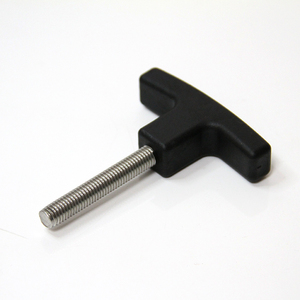Hz102006 Premium <strong>Black</strong> Nylon T-Shaped Machine Tool Handle <strong>Drawer</strong> Cabinet Plastic Wing T <strong>Knob</strong> - Product Image 5