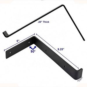 WEKIS Hot Selling Shelf Iron Wall Metal Shelf Supports <b>Brackets</b> for Home Interior - Product Image 2
