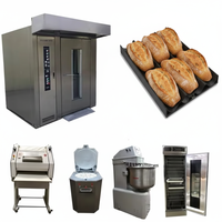 Mesin Pembuat Roti Komersial Harga Pabrik Oven Panggang Set Lengkap Solusi Peralatan Bakery