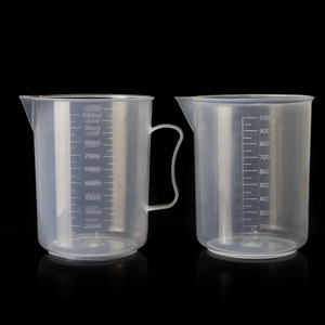 ถ้วยตวงพลาสติก 1000 มล. (แบบห้องปฏิบัติการ, หนาพิเศษ) - มีสินค้าในสต็อก - Product Image 1