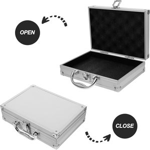 Maletín de Aluminio, Caja de Herramientas Multifuncional, Caja de Transporte - Product Image 3