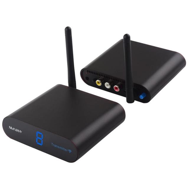 Wholesale Measy AV530 5.8GHz Wireless Audio Video Transmitter and Receiver 300m Transmission Distance Set Top Box