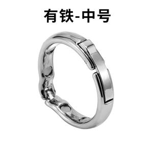 Coq en métal <span class=keywords><strong>Circoncision</strong></span> Blocker Anneau Gland Pénis Éjaculation Retard Formation Sperme Verrouillage Anneau <span class=keywords><strong>Adulte</strong></span> Sextoys Aides pour Hommes - Product Image 5