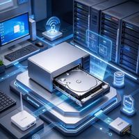 ST1000VN002 内置硬盘驱动器 SATA HDD 适用于 NAS 网络附加存储设备 台式电脑 服务器 数据备份 家庭办公存储